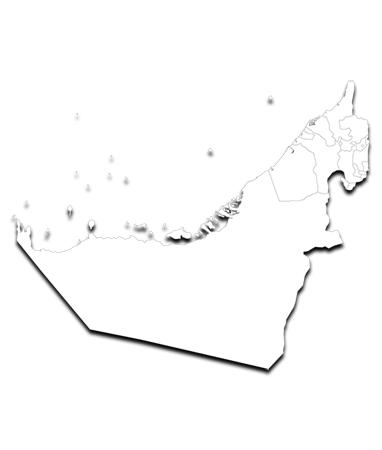 United Arab Emirates Map